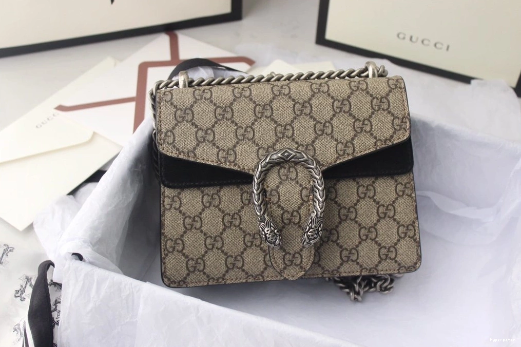 Hyperpeter mini GUCCI leather bag Dionysus 0717